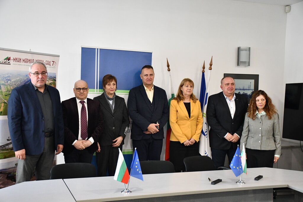 Подписване на споразумението в БАН