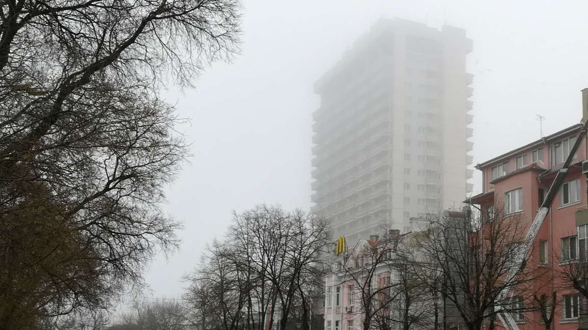Мъгла във Варна