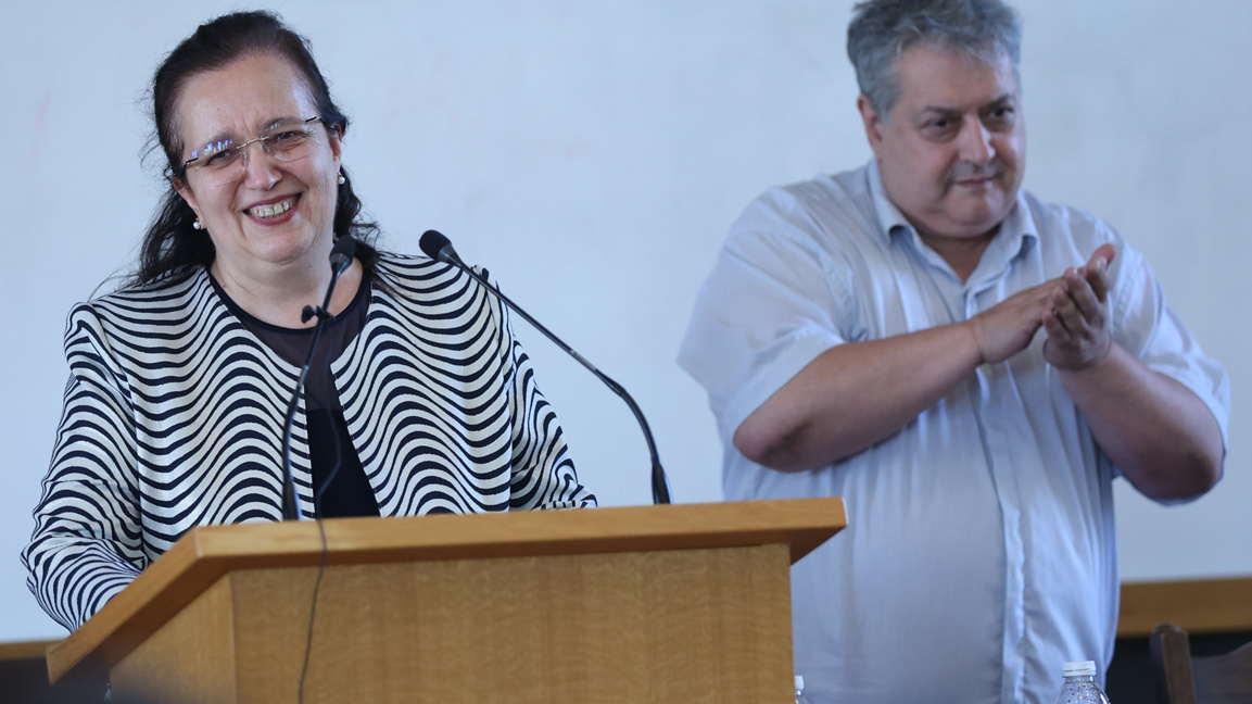 Eliza Stéfanova, première femme rectrice de l'Université de Sofia