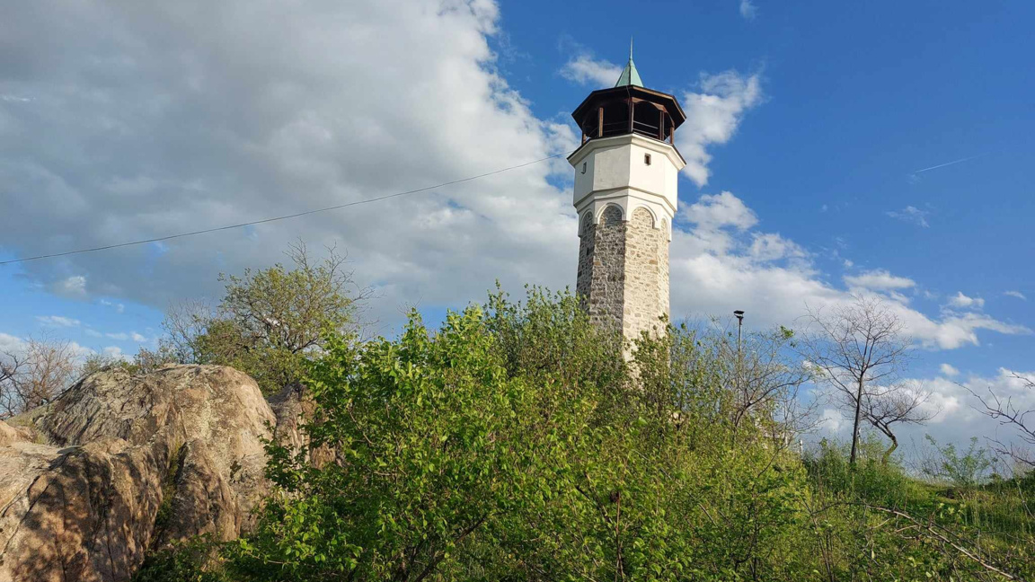 Die Uhr von Sahat Tepe in Plowdiw