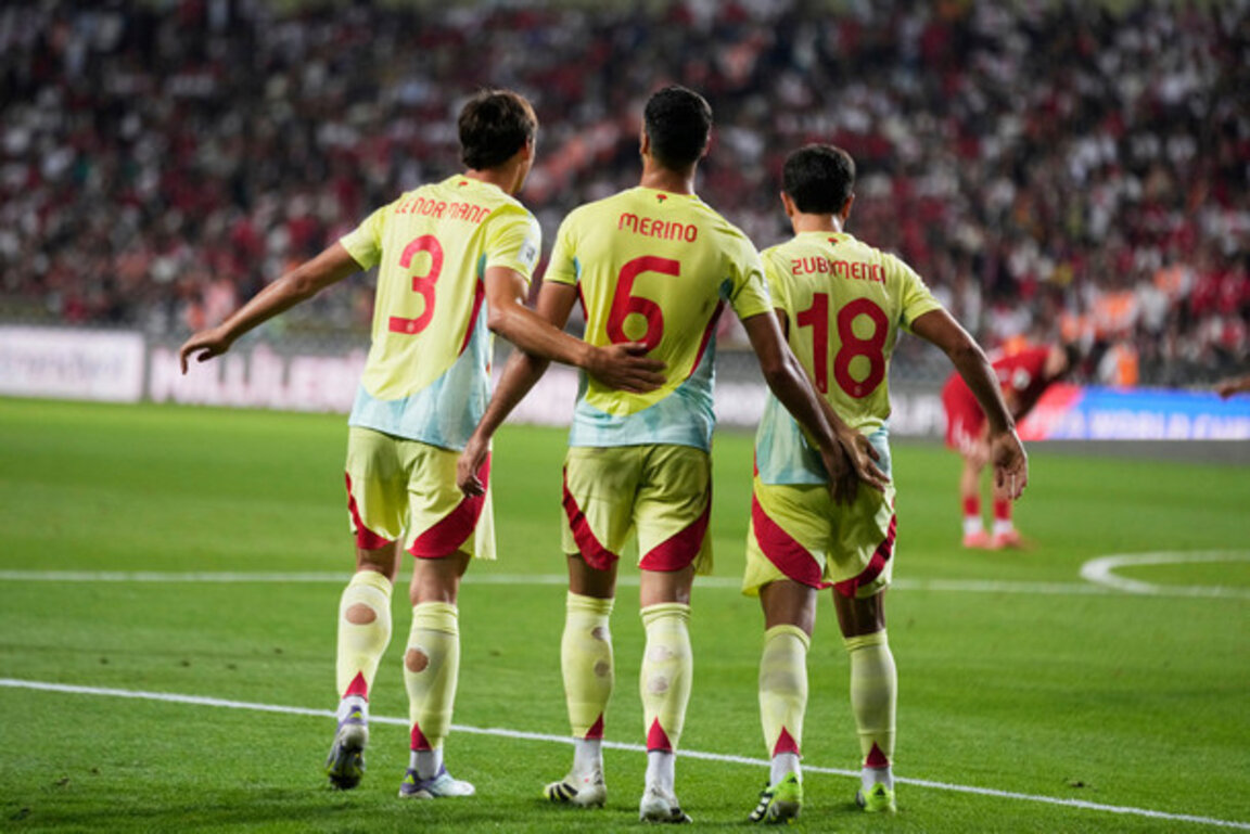 Испания разгроми с 6:0 като гост Турция