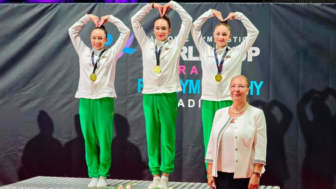 Виктория Крушарска, Теодора Рибарова и Кристина Костова
