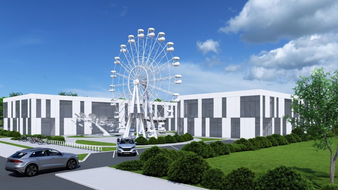 The tallest Ferris wheel in the country to be erected in Pleven