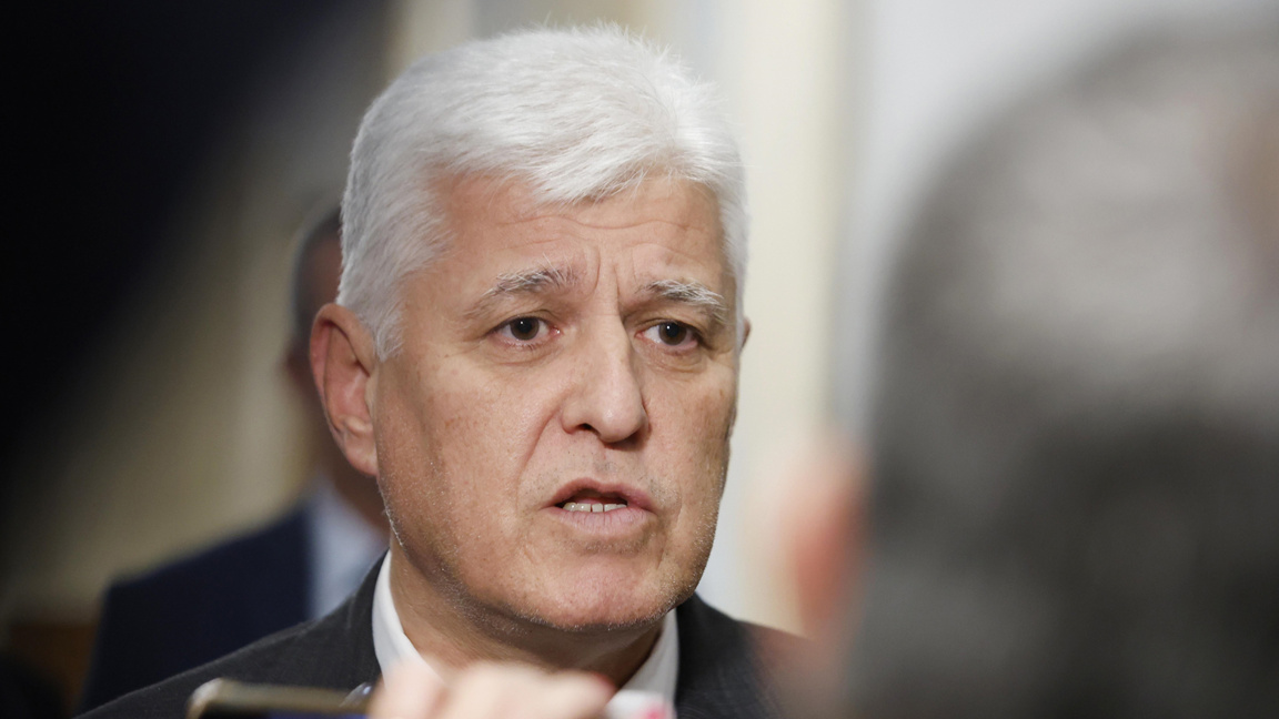 Minister of Defence Dimitar Stoyanov