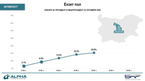 "Алфа Рисърч": Избирателна активност към 18:00 - 20,8%