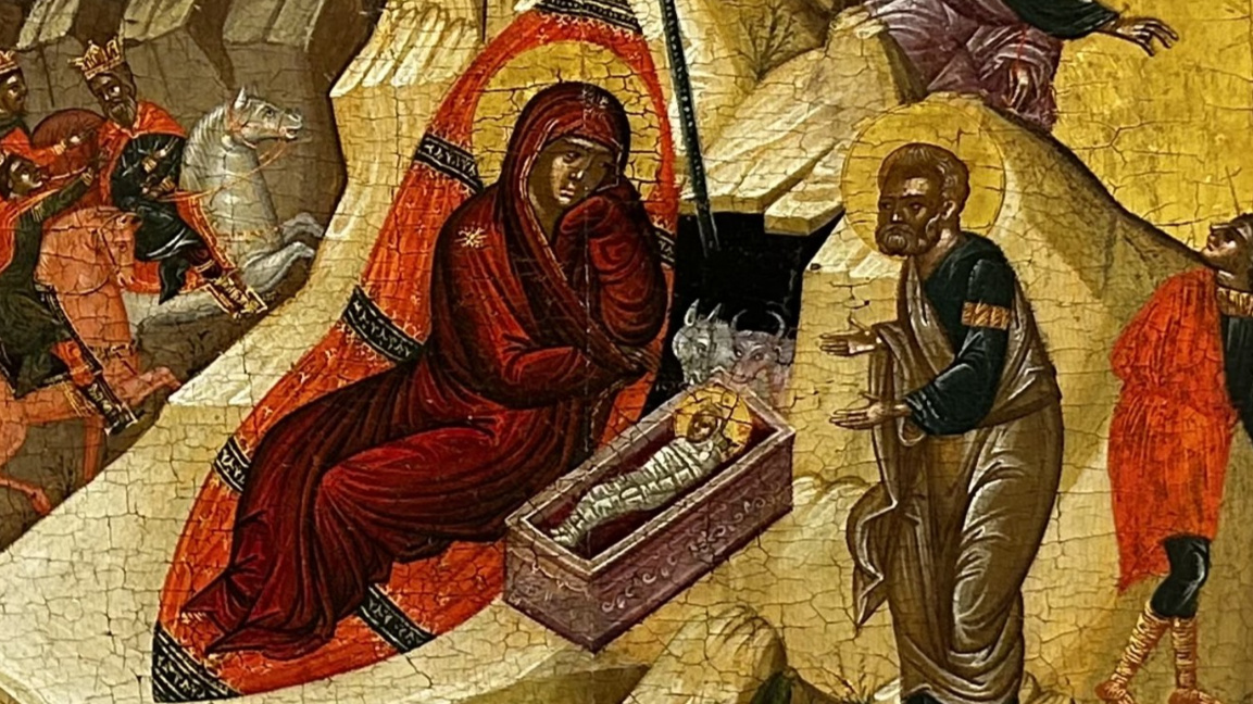 Музей за християнско изкуство, Рождество Христово, икона от ХVI в.