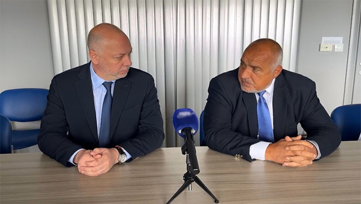 Росен Желязков и Бойко Борисов