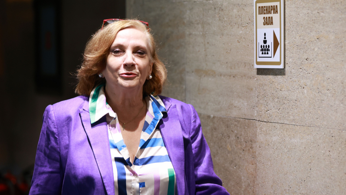 зам.-председателят на ПГ на "ДПС - Ново начало" Искра Михайлова-Копарова