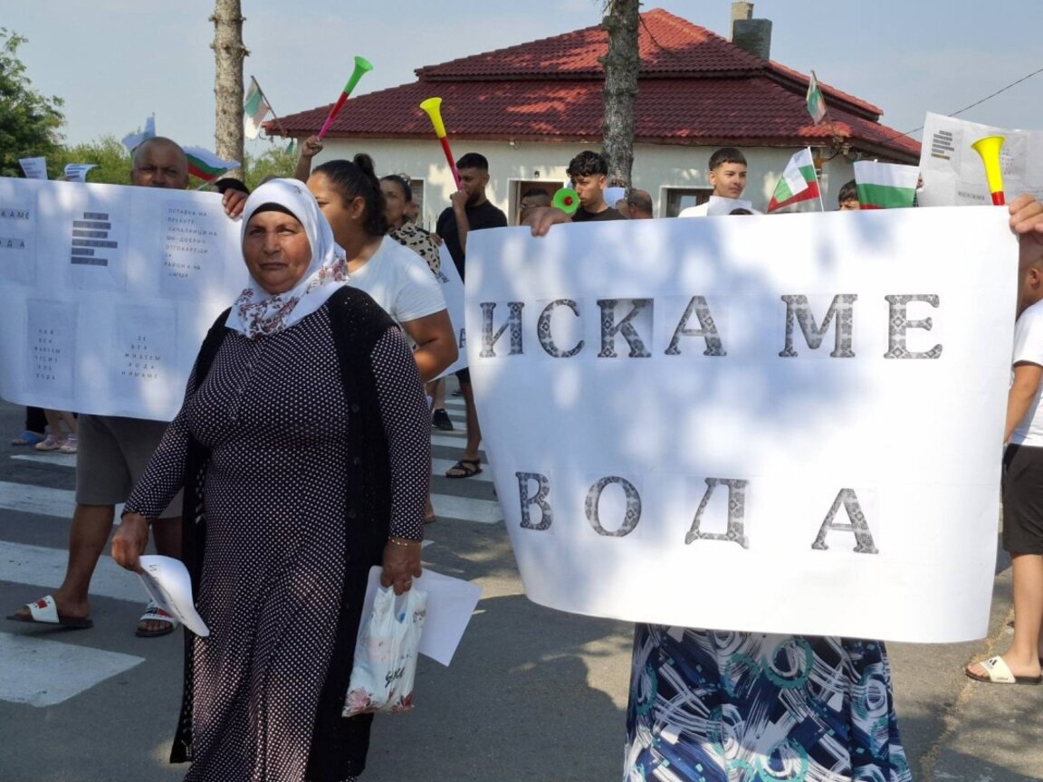 Заради трайно безводие: Села от община Добрич отново на протест