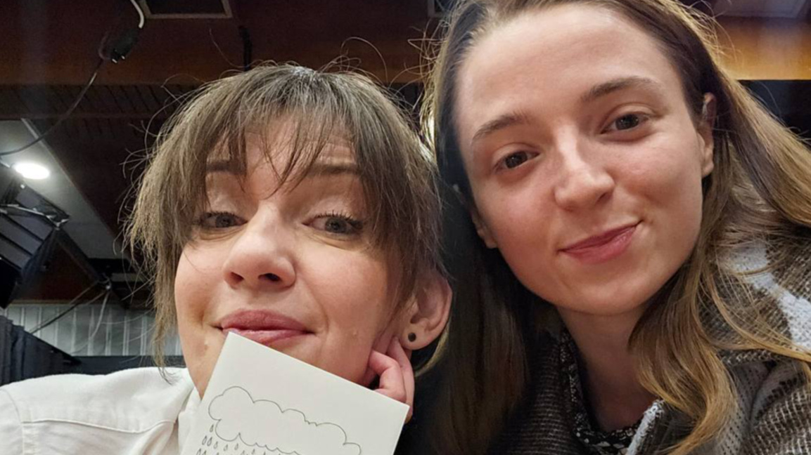 Калина Станева и Галя Тодорова-Киноко (вдясно)