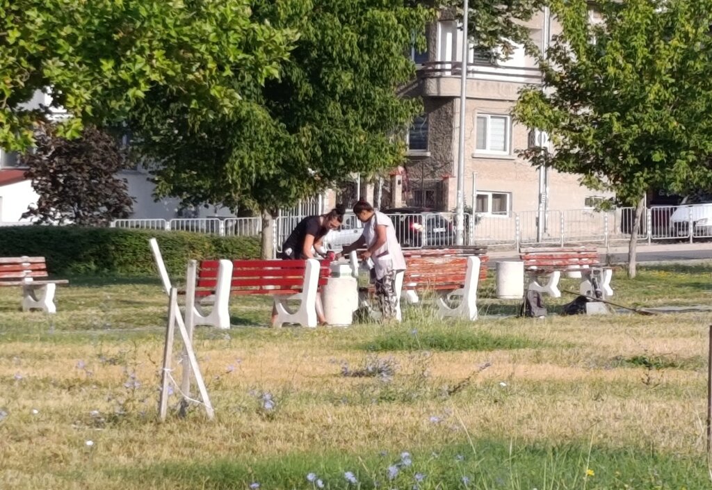 Благоустрояват около "Арена Шумен"
