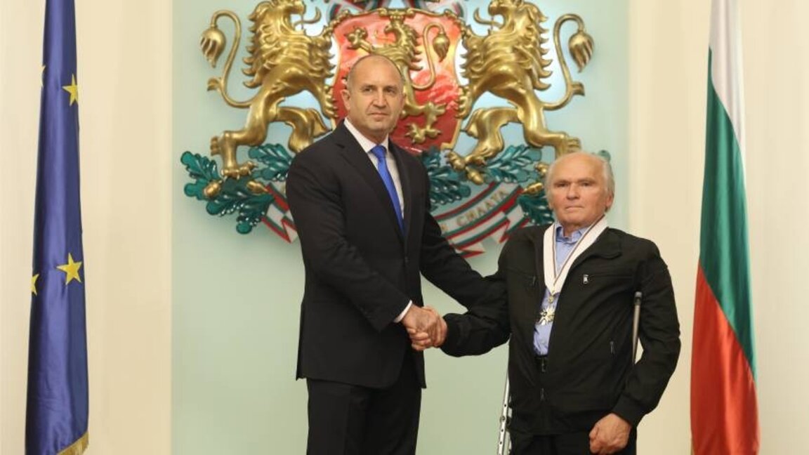 Ivan Nikolov de Bosilegrad recibe la máxima distinción búlgara