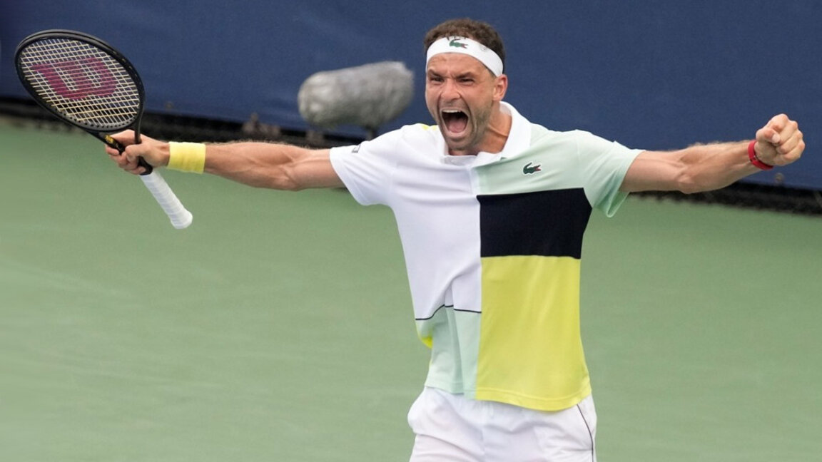 Tennis : Grigor Dimitrov a surclassé Andy Murray au 2e tour de l'US Open...