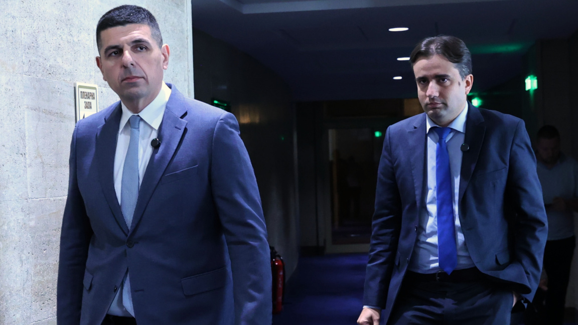 Ивайло Мирчев (вляво) и Божидар Божанов.