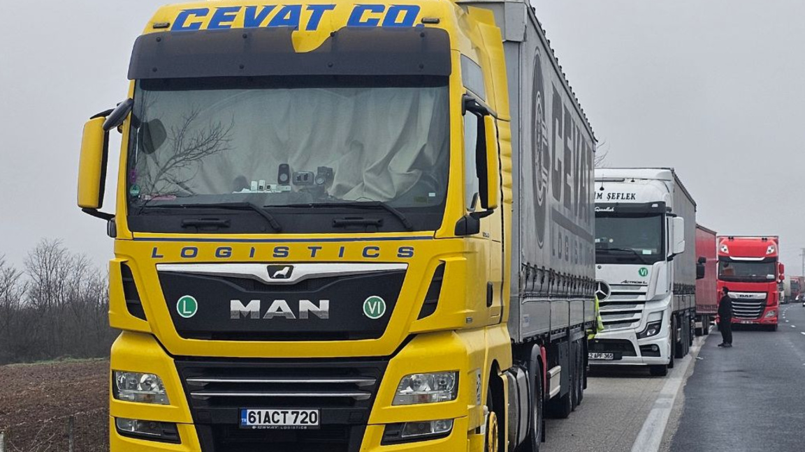 Kapitan Andreevo’da oluşan uzun TIR kuyruğu yapılandırma kaynaklı değil