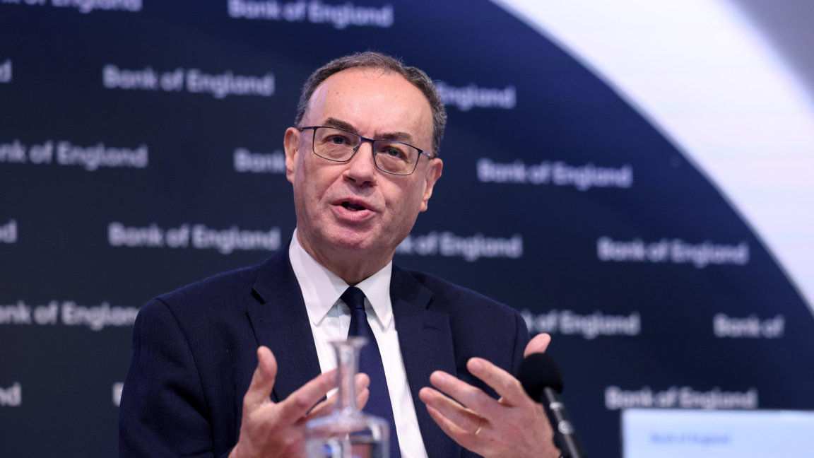 Управителят на "Банк ъв Ингланд" Андрю Бейли