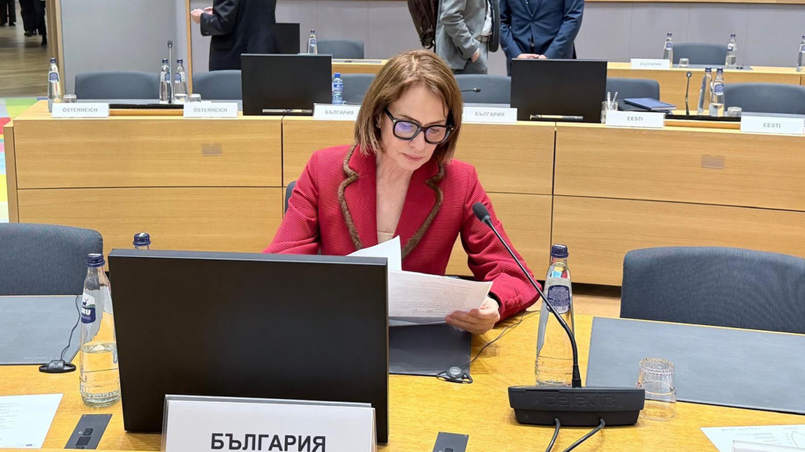 Foreign Minister Nadezhda Neynsky – meeting of the EU Foreign Affairs Council in Brussels, 16 March 2026