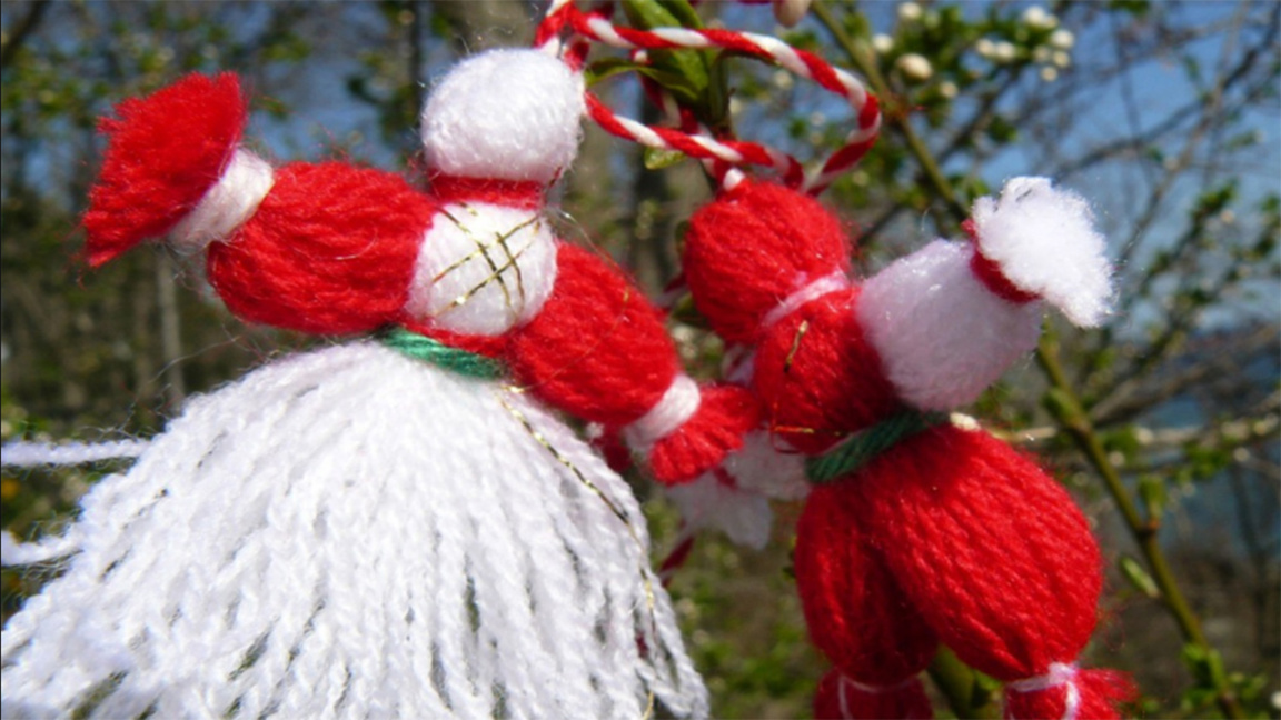 Pizho and Penda: the folklore symbolism of the martenitsa