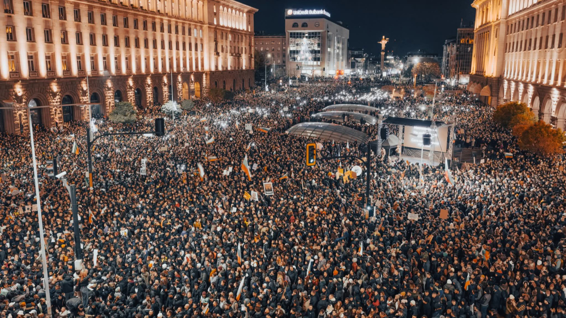Antiregierungsproteste in ganz Bulgarien