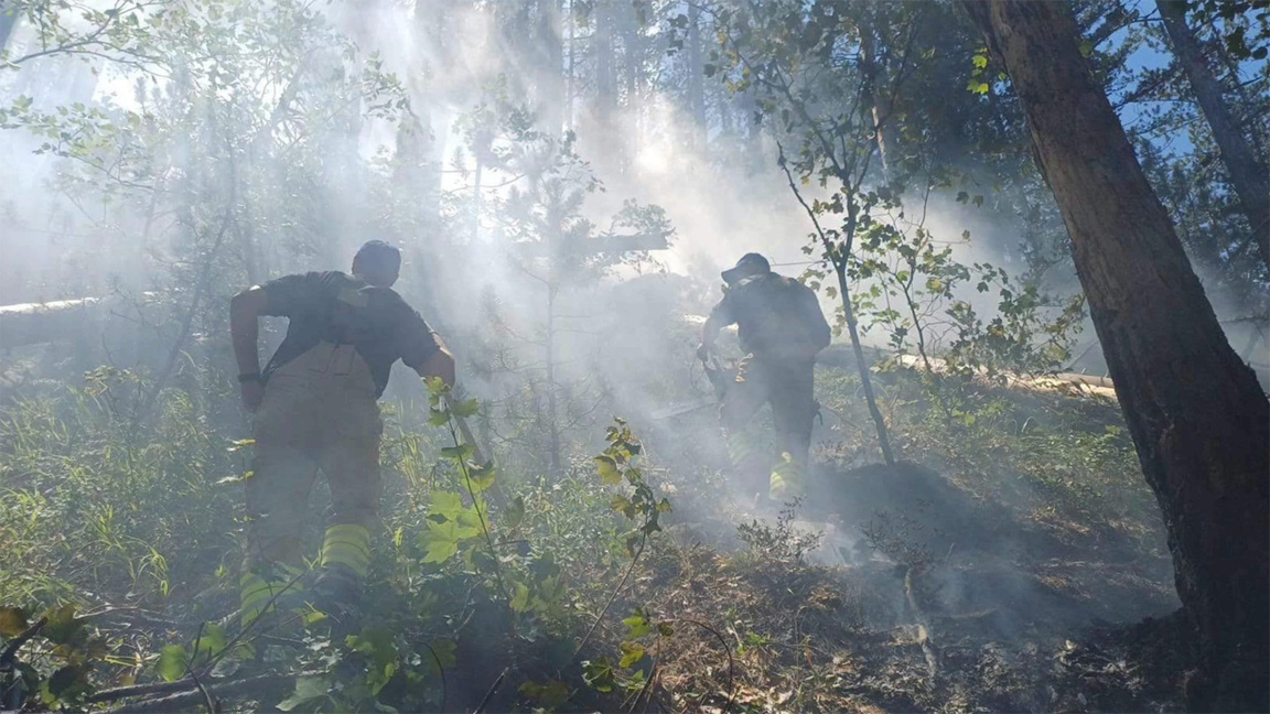 Гром изазвао пожар на Пирину...