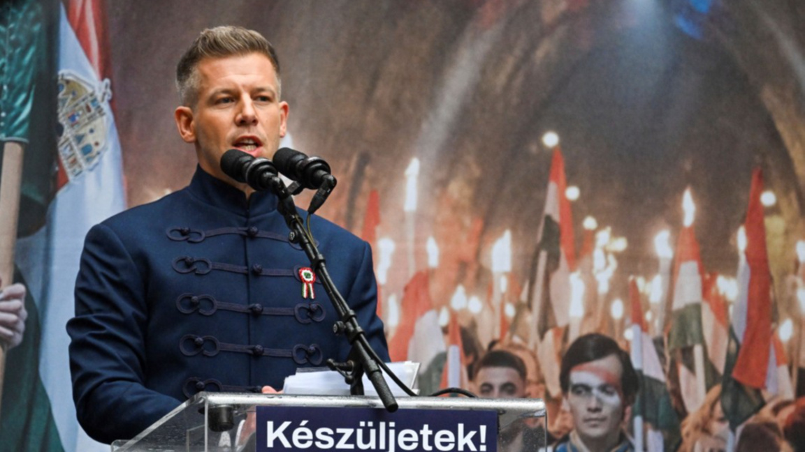 Лидерът на партия ТИСА Петер Мадяр