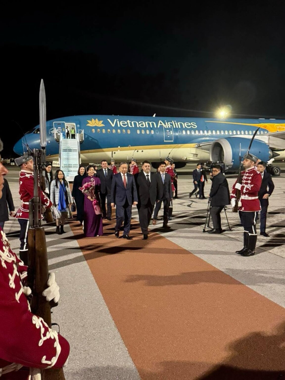 Генералният секретар на Виетнамската комунистическа партия е на посещение в България