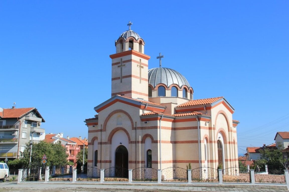 Храм "Св. Пимен Зографски" - кв. Крайморие, Бургас