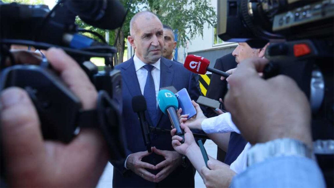 Rumen Radev was in Shumen for the inauguration of a new investment project by aluminium producer Alcomet.