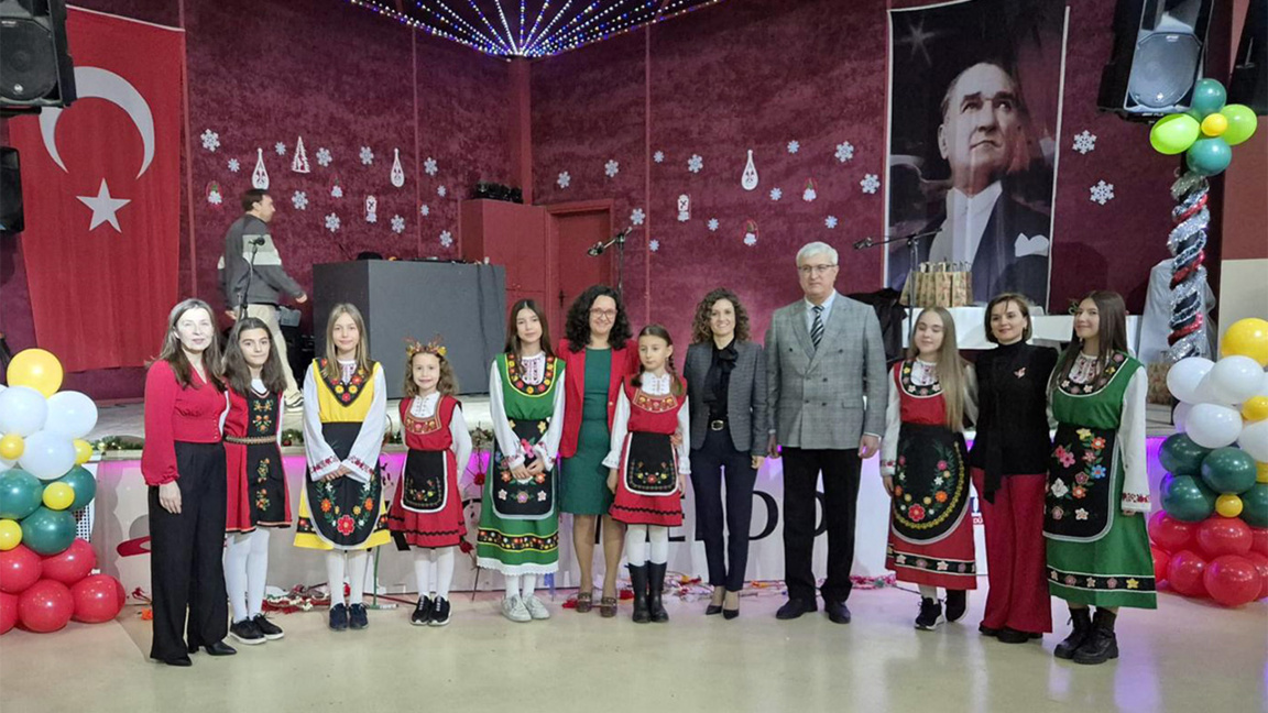 Edirne’deki "Otets Aleksandır Çıkırık" Okulu’nda Noel kutlamaları