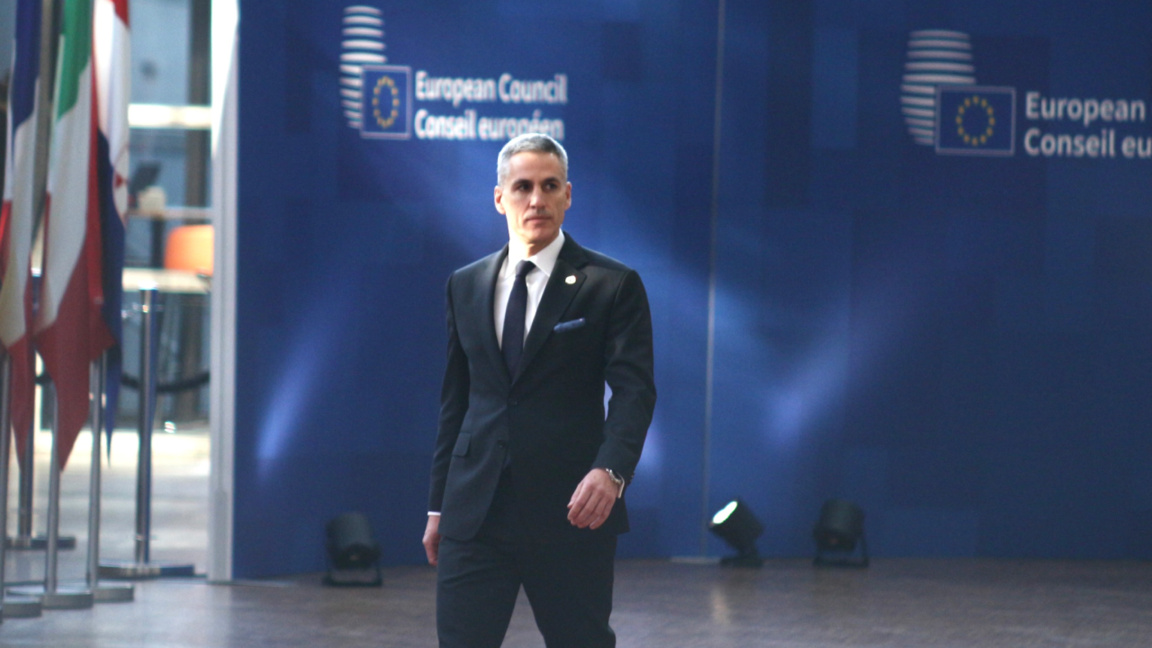 Caretaker Prime Minister Andrey Gyurov