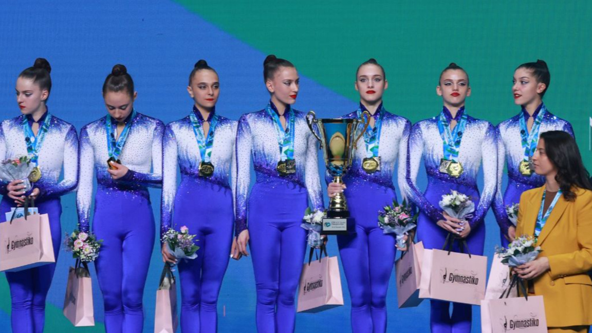  La selección nacional ganó el Campeonato Mundial de Gimnasia Estética 