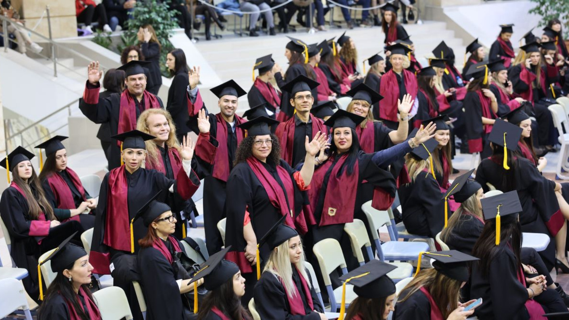 Връчване на дипломи на Випуск 2026 на БСУ