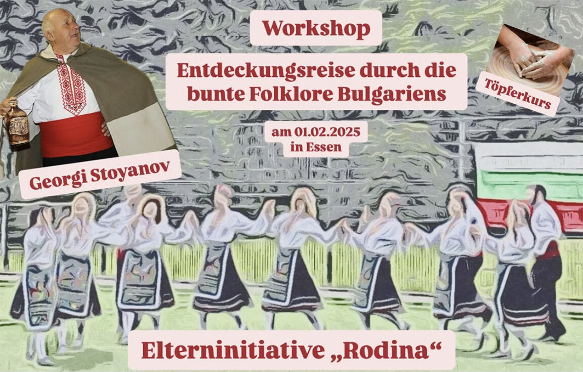 Bulgaren in Deutschland bieten Reise durch bunte Folklore Bulgariens an