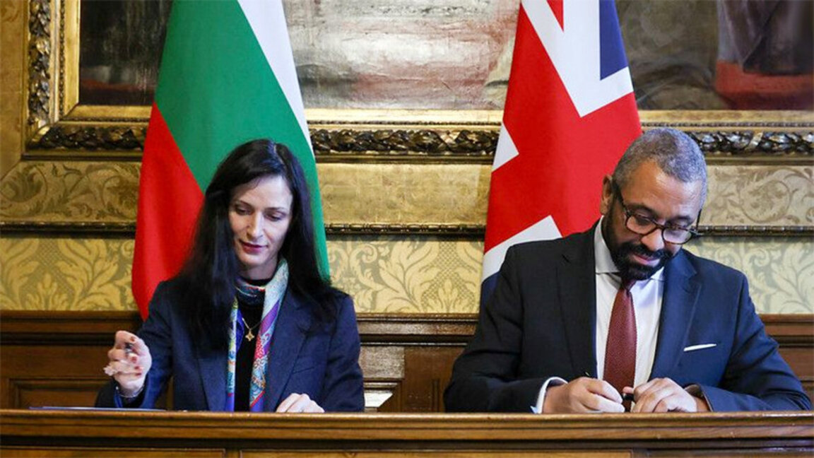 Mariya Gabriel and James Cleverly, London, 24 October, 2023