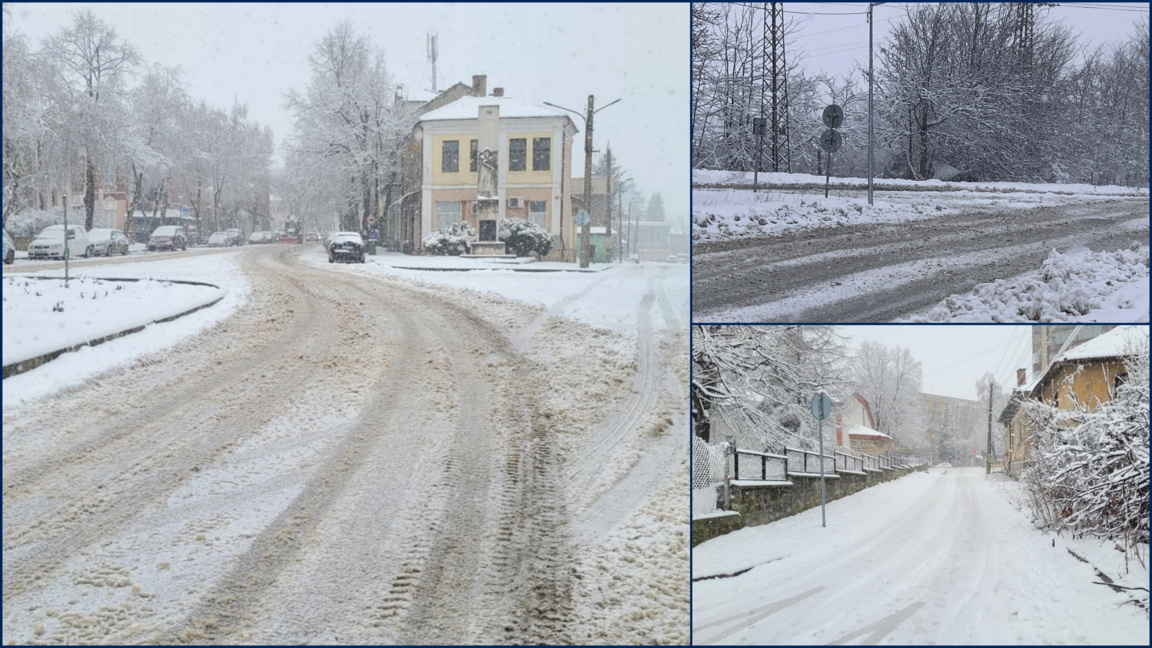 Обилни снеговалежи в общините Кула, Макреш и Бойница