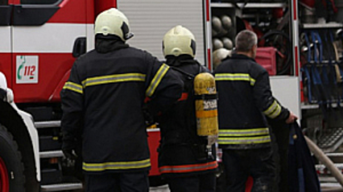 Възрастен мъж пострада при пожар