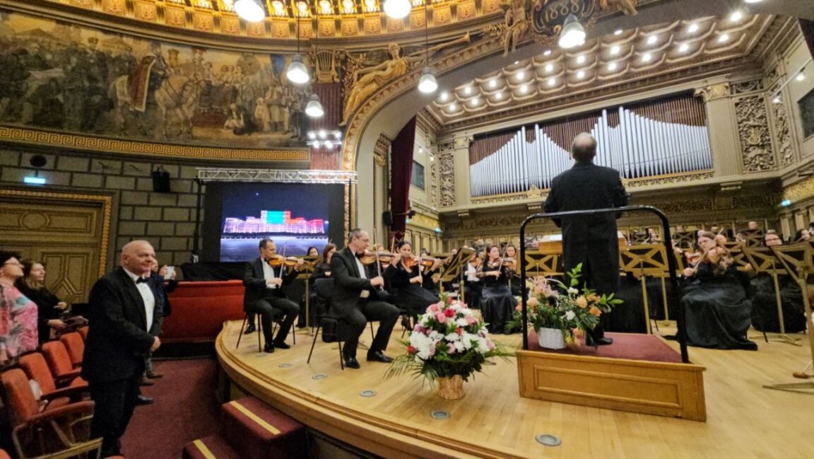 Muzica, punte între națiuni: Filarmonica din Sofia a impresionat la Ateneul Român din București (FOTO)