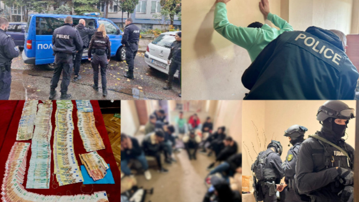 Poliția bulgară a destructurat o rețea de trafic de migranți