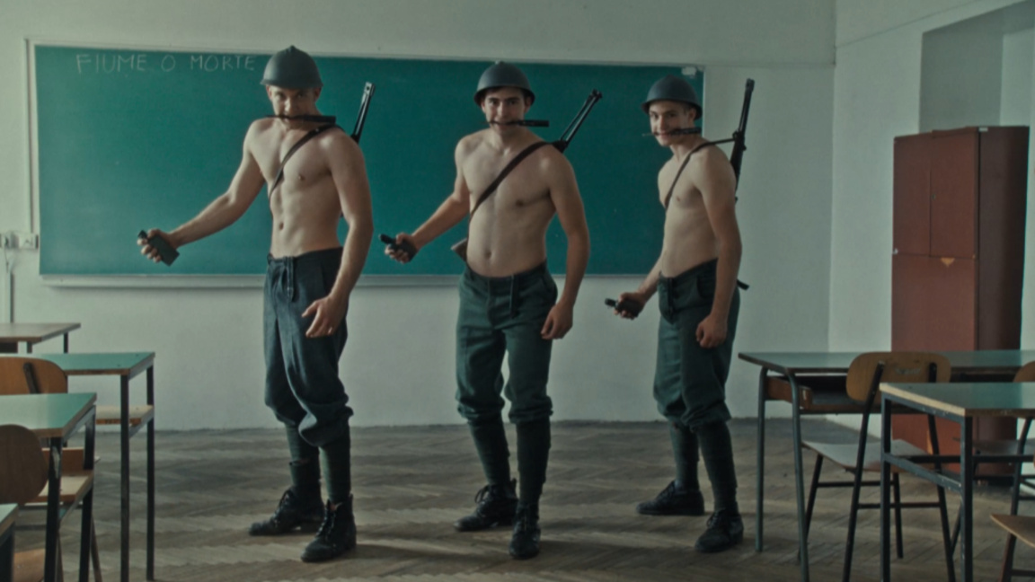 Кадър от филма "Fiume o Morte!"