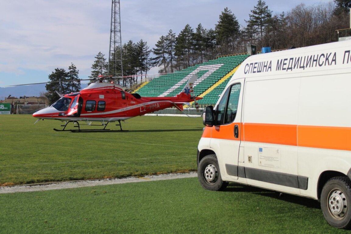 Woman in coma airlifted to Sofia hospital