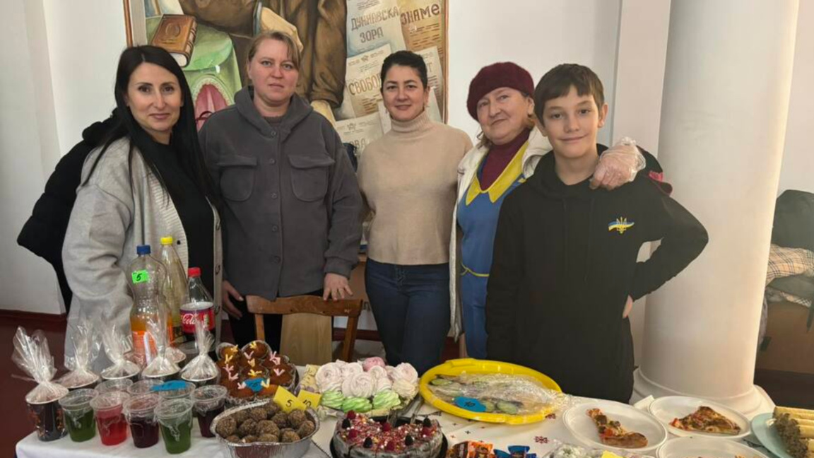 В Болградската гимназия проведоха благотворителна проява за украинската армия