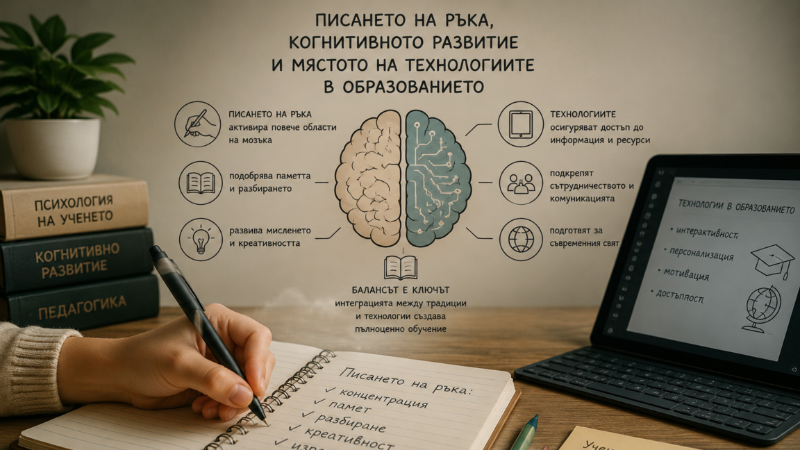 Децата между тетрадката и таблета