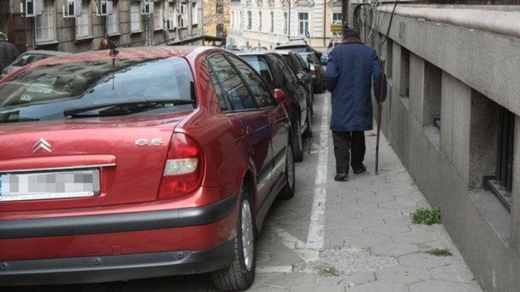 Трудно е намирането на място за паркиране в центъра на Йерусалим