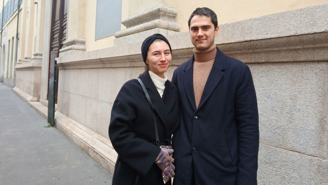 Теодора и њен дечко Михаил