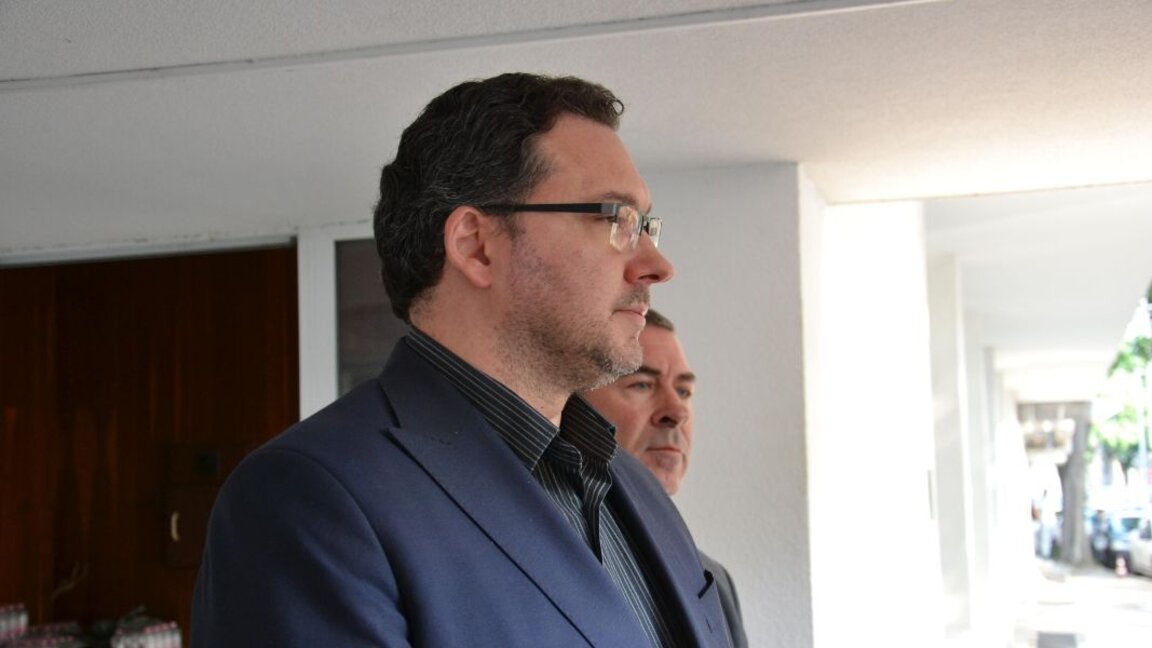 Interior Minister Daniel Mitov