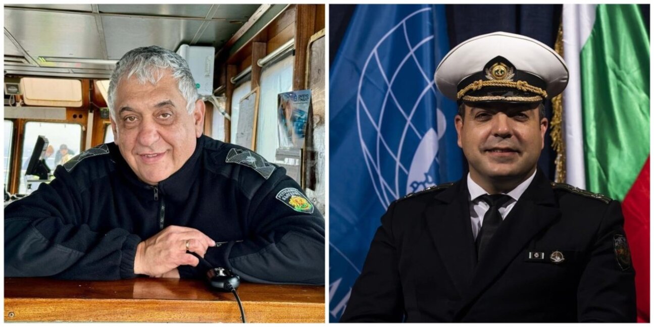 5 месеца на вода… Корабът ни се връща от Антарктида. Говорят флотилен адмирал Медникаров и капитан Данаилов