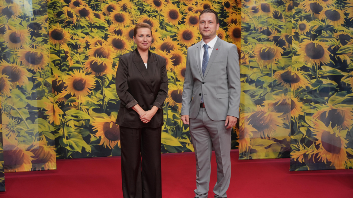 Мете Фредериксен и Йенс-Фредерик Нилсен