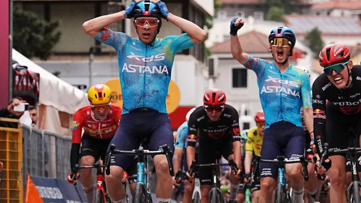 Der Debütant Guillermo Silva gewann 2. Etappe des Giro d’Italia in Bulgarien