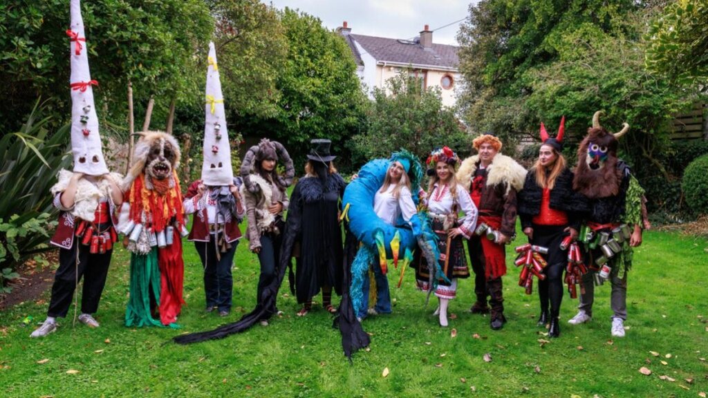 Bulgarians and Irish form first kukeri group in Dublin