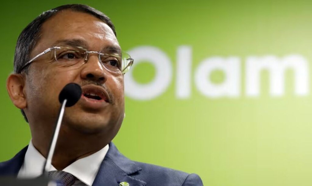 Съни Вергезе, главен изпълнителен директор на Olam Agri